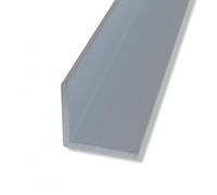 POLIMARK GROUP Profili a L in alluminio anodizzato con lati uguali mm. 15x15x2 Lunghezza 2 metri - Color Argento resistente e versatile per progetti creativi fai da te e artigianato