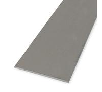 POLIMARK GROUP Profili piatti in alluminio anodizzato mm. 40x2 Lunghezza 2 metri - Color Argento resistente e versatile per progetti creativi fai da te e artigianato