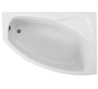 Polimat Frida vasca da bagno angolare 160x105 cm destra bianco 00978