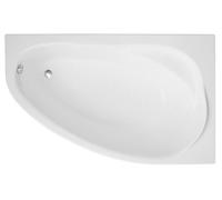 Polimat Marea vasca da bagno angolare 150x100 cm destra bianco 00293