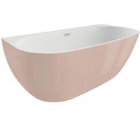 Polimat Risa vasca da bagno a parete 160x80 cm ovale bicolore 00480