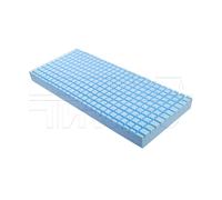 Polimed Ventilato a Cubetti - 195x85x14 cm - con Fodera