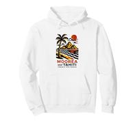 Polinesia Francese Moorea Tahiti Felpa con Cappuccio
