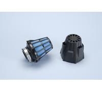 Filtro Dell'Aria POLINI Air Box (Con Coperchio Plastica) Dritto Ø46mm per Moto