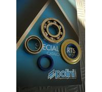 KIT CUSCINETTI PARAOLI POLINI ALBERO MOTORE PIAGGIO VESPA 125 2T COSA
