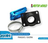 215.0437 COLLETTORE CARBURATORE POLINI GILERA RUNNER 50 - SP - POGGIALI