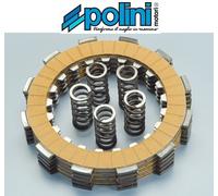 230.0012 SERIE DISCHI FRIZIONE RACING POLINI GILERA GSM 50 , H@K , ZULU 2001
