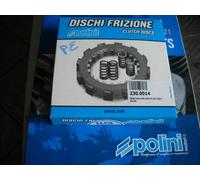 SERIE 4 DISCHI FRIZIONE E 7 MOLLE POLINI RACING LML STAR DELUXE 150 4T carburat.
