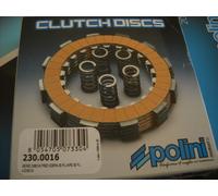 POLINI 230.0016 SERIE FRIZIONE 4 DISCHI CON MOLLE RINFORZATE E DISCHI ACCIAIO