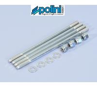 Kit POLINI Prigionieri E Dadi Cilindro 7x158 Vespa 125 Primavera ET3 125 PK