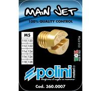 KIT 10 GETTI MASSIMO MINIMO POLINI M 5 PER CARBURATORI DELL'ORTO DA 110 A 128