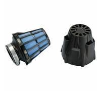 Polini Filtro Aria a Cono 203.0080 Air Box D. 32 Dritto Nero Universale Scooter