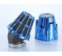 Polini Filtro Aria a Cono 203.0114 Air Box D. 37 Inclinato a 30° Blu Universale