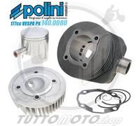 POLINI KIT GRUPPO TERMICO D.63 177 CILINDRO PISTONE TESTA VESPA PX 125-150