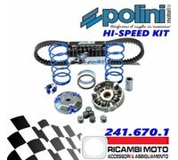 POLINI KIT VARIATORE HI-SPEED + CINGHIA APRILIA SR SCARABEO RALLY GULLIVER 50