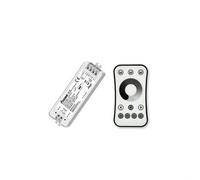 POLIPLAST KIT LED DIMMER + PUSH 5-36V + TELECOMANDO 1 ZONA(12V 96W-24V 192W)