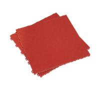 Polipropilene Pavimento Piastrella 400 x 400mm - Rosso Treadplate - Confezione D