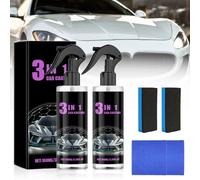 Polish Auto Rimuovi Graffi, 2025 Nuova Micro-Ceramic Coating Spray, 3 in 1 Spray Per Riparazione Graffi Auto, Soluzione per la Rimozione dei Graffi per Veicolo, Ridona Colore Alla Vernice (2Pcs)