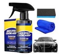 Polish Auto Rimuovi Graffi, 2025 Nuovo Spray per la Rimozione dei Graffi, Car Quick-Acting Coating AgentSpray Nano Ceramica Rivestimento Spray con Spugna Rende la Vostra Auto Come Nuova (1)