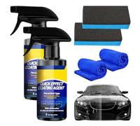 Polish Auto Rimuovi Graffi, 2025 Nuovo Spray per la Rimozione dei Graffi, Car Quick-Acting Coating AgentSpray Nano Ceramica Rivestimento Spray con Spugna Rende la Vostra Auto Come Nuova (2)
