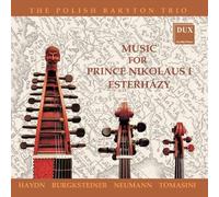 Polish Baryton Trio - Music For Prince Nickolaus I/Esterhazy