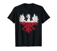 POLISH Eagle, Poland Pride, White Red Flag, t-shirt novità Maglietta