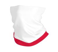 Polish Flag Printed Ghetta da Collo Protezione UV Passamontagna Multiuso Sciarpa A Mezza Faccia per Arrampicata Sports Versatili Fascia per Capelli