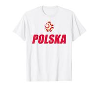Polish Football Gift Polska Soccer Souvenir Graphic Poland Maglietta