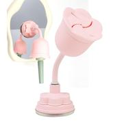 Polish Holder, Bottle Stand, 360 Rotating Anti Spill Tool, Strong Suction Nail Accessory 2.36x4.72 Inches for Home, Travel, Fashion Girls, Women, Adults, Beauty Routine, Manicure Station, Restoring