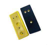 Polish Like a Pro con 2 cuscinetti abrasivi rettangolari per vari materiali (40 x 100 mm, 2 pezzi)