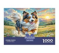 Polish Lowland Sheepdog Jigsaw Puzzle Impossible 1000Pcs Decorazione Per La Casa. Rilassamento E Intelligence Per Adulti E Bambini Da 12 Anni 70x50cm/1000pcs