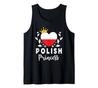 Polish Princess Poland Flag Proud Polish Girl Canotta