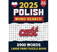 Polish Word Search: 100 Word Search Puzzles Large Print Learn Polish for Adults and Seniors & Teens