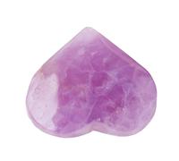 Polished Amethyst Stones, Natural Thumb Ornament, Small Raw Gravel Pebbles, Decorative Palm Rocks, Yoga Massage Tool, Healing Crystal Set, Ideal for Meditation and Relaxation