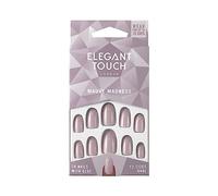 Polished Colour 24 Nails With Glue Oval Mave Madness