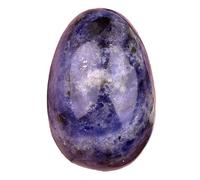 Polished Stone Egg For Easter Day/Pocket/Worry Enegry Display Sphere Figurine Fengshui Green - Set da scrivania (Y, taglia unica)