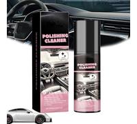 Polishing Cleaner Car Interior, 100ml Car Interior Cleaner, Car Interior Detailer and Cleaner, Vehicle Interior Polish, Long Lasting Super Shine Dressing and Car Cleaner (1pc)