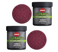 Polishing Compound,Surface Restoration Polish With Pad,Compound for Leather Wood Marble Countertop Refrigerators & Cookware Ovens Sinks (2 Pcs)