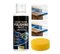 Polishing Paste for Epoxy Resin - 60ml with Sponge Epoxy Resin Scratch Wax