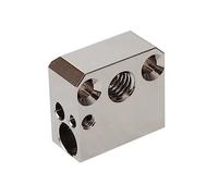 POLISI3D Blocco riscaldatore in rame rivestito ad alta temperatura Ender 3 Heat Block compatibile con MK8 estrusore Ender 3 V2 Pro Ender 5 Plus CR10 S4 S5 stampante 3D Tutti gli aggiornamenti in