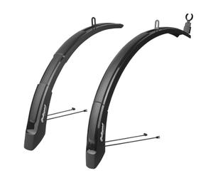Polisport 480212 Set Parafango, Nero, 4 x 18 x 4 cm
