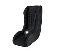 POLISPORT 8015000019 - Mini Pelican Tutto Clima Riduttore Seduta Bebè con Cintura a 5 Punti per Rimorchio, Passeggino e Bici Cargo - Traspirante, Sicuro e Compatibile da 7 a 18 Mesi, Nero