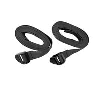 POLISPORT 8015000025 - Cinghie di Fissaggio per Rimorchio, Passeggino e Bici Cargo - Ricambio Compatibile con Riduttore di Seduta Mini Pelican, Nero