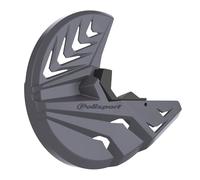 POLISPORT 8151100004 - Protezione disco e forcella inferiore in polipropilene resistente agli urti e all'abrasione compatibile con le moto KAWASAKI a colori Grigio