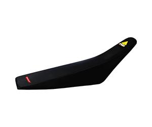 Polisport 8156400002 - Sedile racing completo performance facile da installare con effetto antiscivolo e presa perfetta compatible con motocicletas HONDA en color Nero