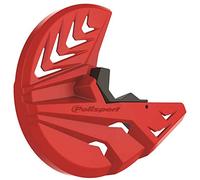 POLISPORT 8157000003 - Protezione disco e forcella inferiore in polipropilene resistente agli urti e all'abrasione compatibile con le moto BETA a colori Rosso