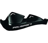 POLISPORT 8305100027 - Paramani EVOLUTION INTEGRAL 2 punti di fissaggio MX-Style in plastica con kit di montaggio incluso compatibile con tutti i modelli MX/enduro en color nero