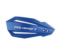 POLISPORT 8308500020 - Paramani BULLIT 1 punto di fissaggio MX-Style in plastica con kit di montaggio incluso compatible con motocicletas Yamaha en color blu