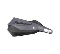 POLISPORT 8308800007 - Paramani TRAIL BLAZER 2 punti di fissaggio con barra in plastica MX-Style con kit di montaggio incluso compatibile con tutti i modelli MX/enduro en color nardo grigio/nero