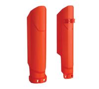 POLISPORT 8399300001 - Protezione forcella completamente avvolgente realizzata in plastica resistente agli urti e all'abrasione compatible con motocicletas KTM en color Arancia